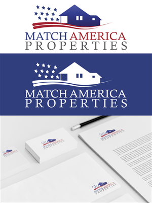 Logo Design by IulianSz for Match America Properties | Design: #5852707