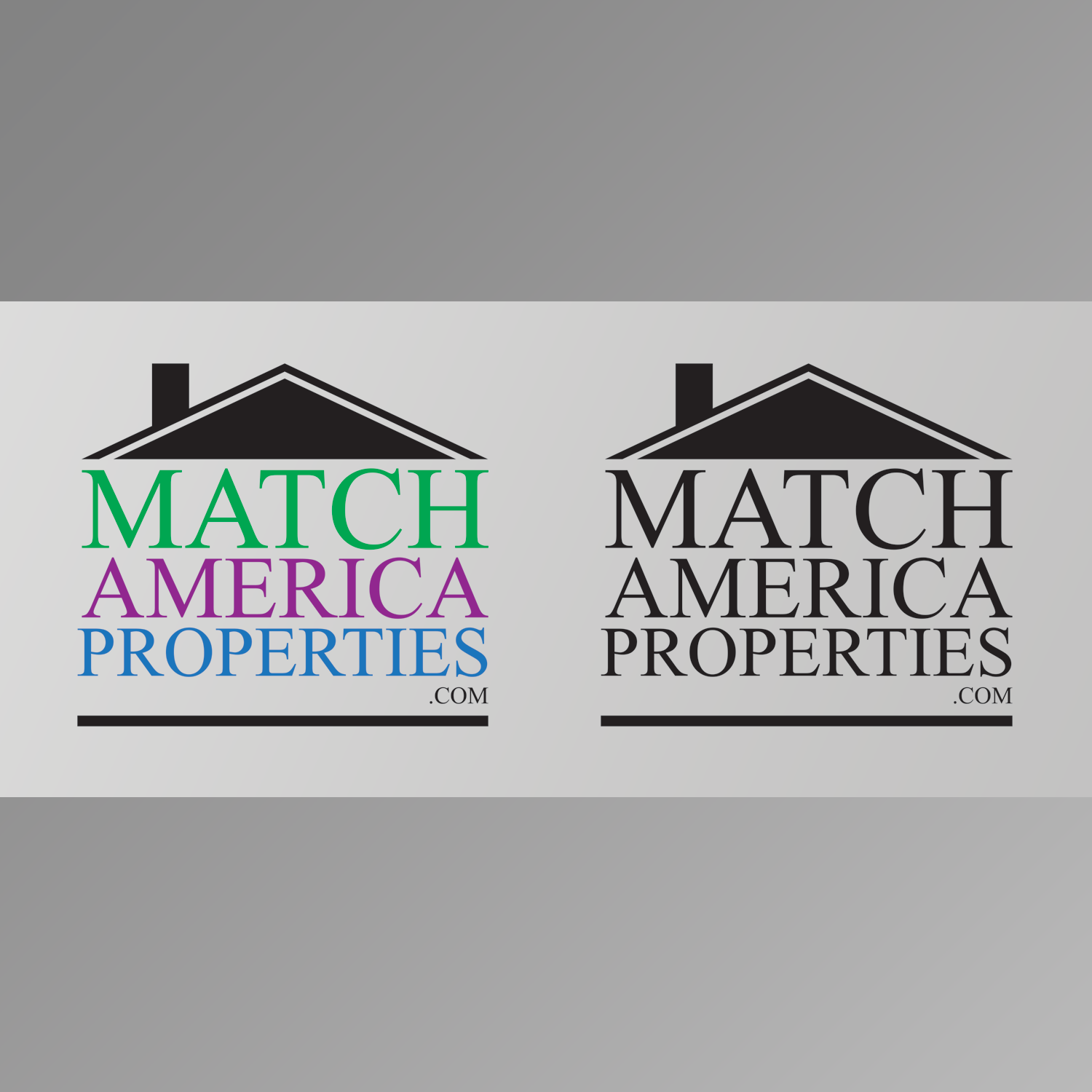 Logo Design by Frazer for Match America Properties | Design #5795282
