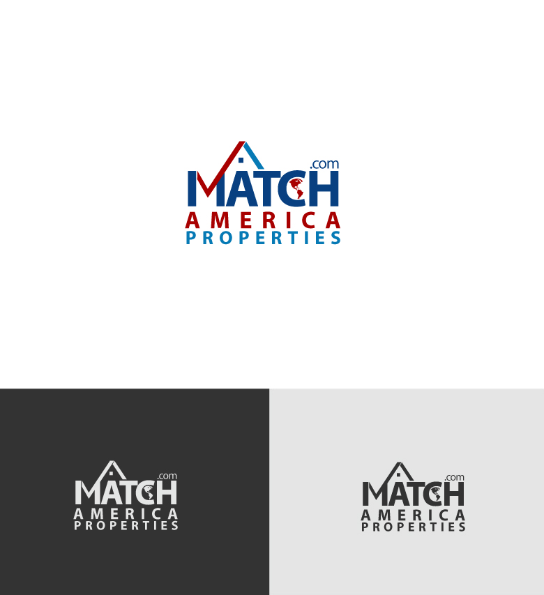 Logo Design by A1Designs for Match America Properties | Design #5961880