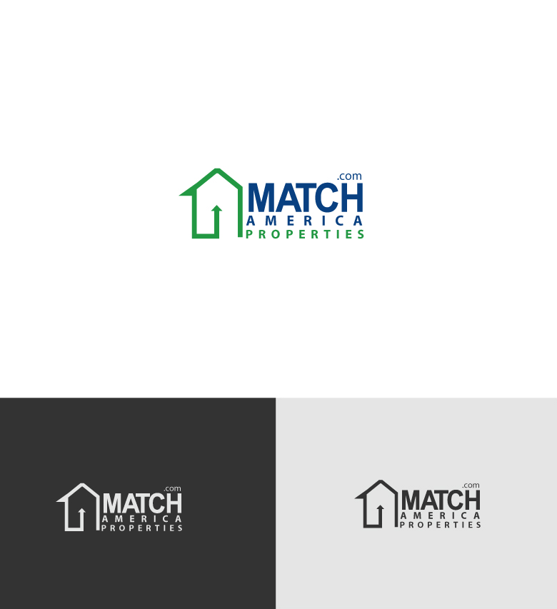 Logo Design by A1Designs for Match America Properties | Design #5961916