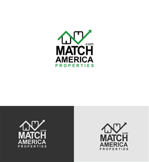 Logo Design by A1Designs for Match America Properties | Design: #5961978