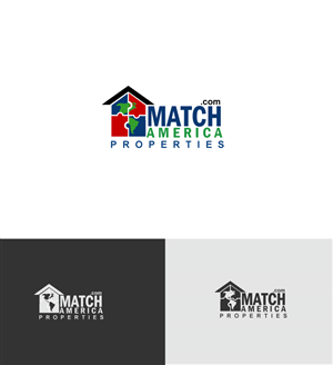 Logo Design by A1Designs for Match America Properties | Design: #5962007