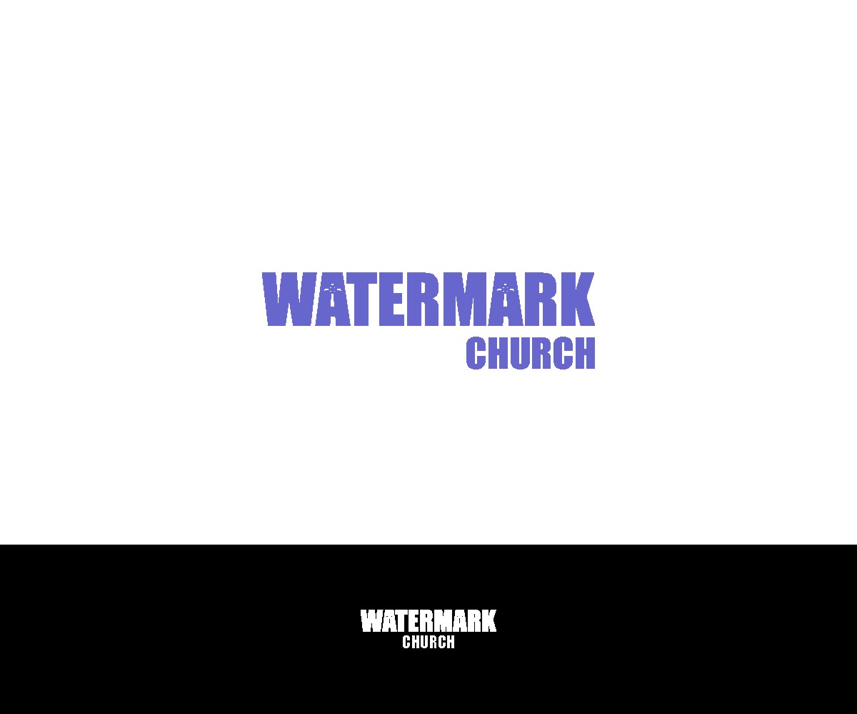 Logo Design by yudishcore for The WaterMark Church | Design #5848382