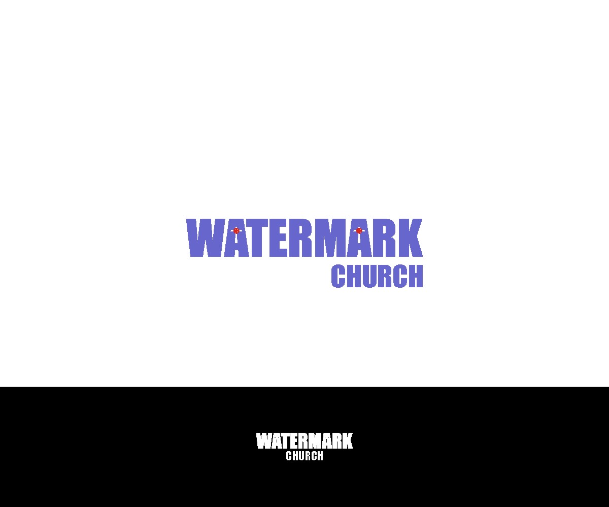 Logo Design by yudishcore for The WaterMark Church | Design #5848415