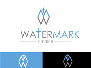 Logo Design by Creations Box 2015 for The WaterMark Church | Design: #5845018