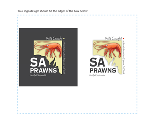 Logo Design by Jackie Morrison for SA Prawns | Design: #5808312