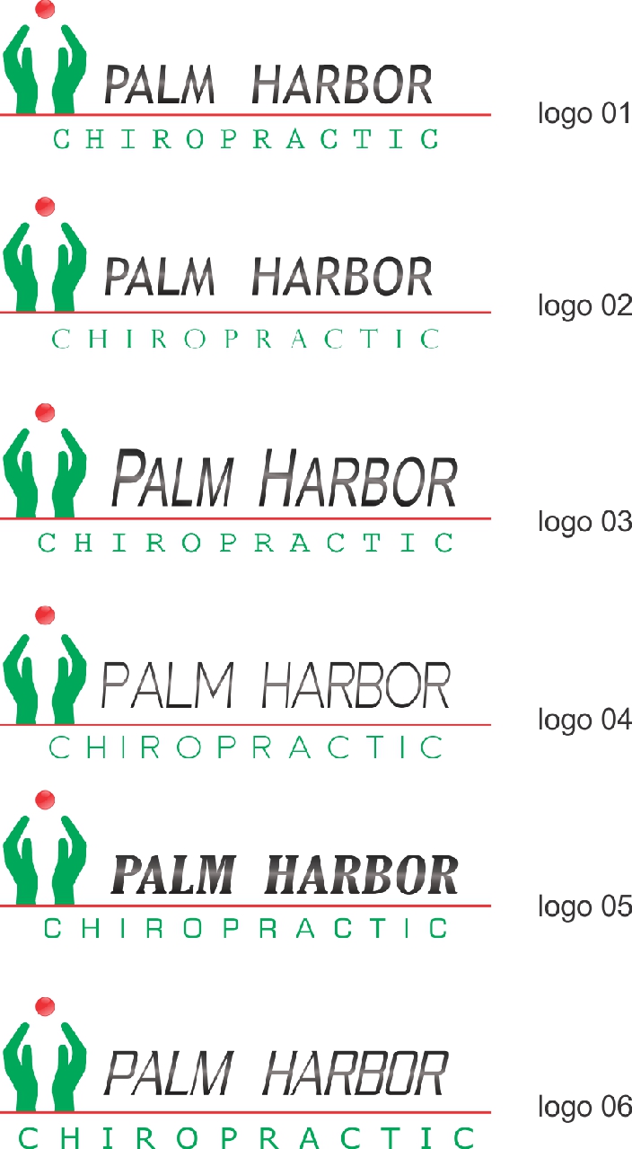 Design de Logo par Palácio das Cópias pour Palm Harbor Chiropractic & Wellness Center | Design #5884363