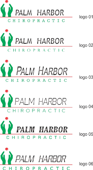 Logo-Design von Palácio das Cópias für Palm Harbor Chiropractic & Wellness Center | Design: #5884363