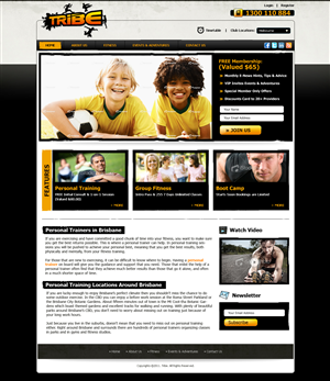 Web Design by DESIGNERS.dairy for this project | Design #307825