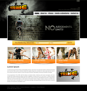 Web Design by Tebu Kurian for this project | Design #303812