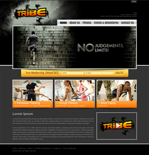 Web Design by Tebu Kurian for this project | Design: #303813