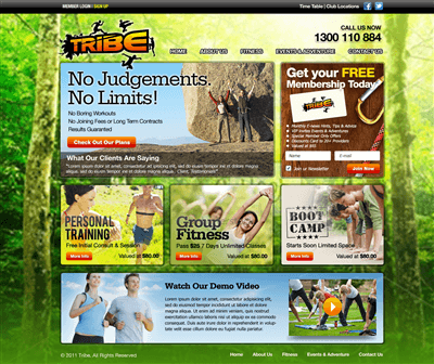 Web Design by Robert Marks for this project | Design: #317864
