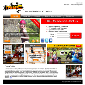 Web Design by Eri Widayanto for this project | Design #316788