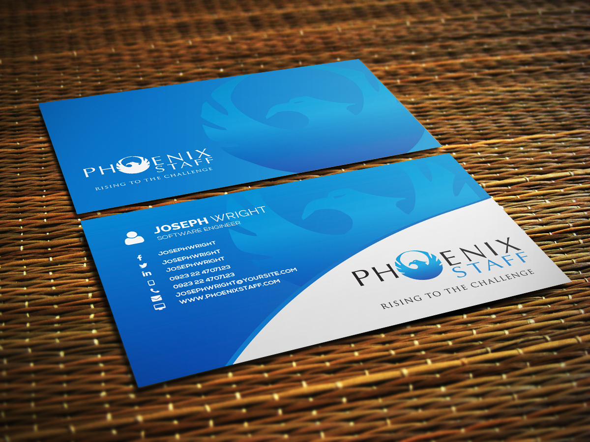 Business Card Design by ThemeDesk Technology for this project | Design #5807947