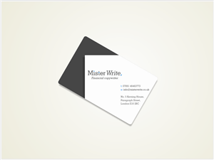 Logo-Design von Anton@Lehnz für Mister Write Ltd | Design: #305960