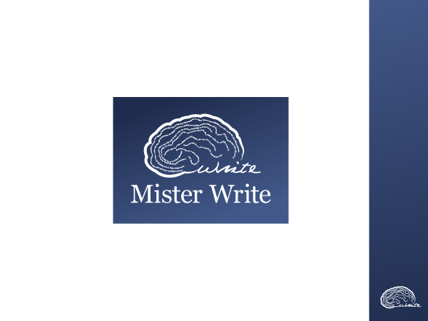 Logo Design by Ike for Mister Write Ltd | Design #306784