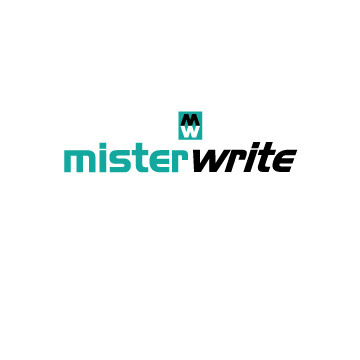 Design de Logo par Vicky Frenkel Studio pour Mister Write Ltd | Design #312630