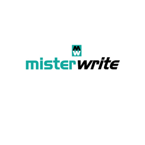 Diseño de Logo por Vicky Frenkel Studio para Mister Write Ltd | Diseño: #312630
