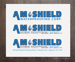 Logo Design by see why for AM SHIELD | Design: #5779912