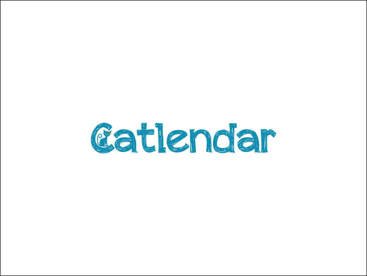 Logo Design by Misha for Catlendar | Design #5856824