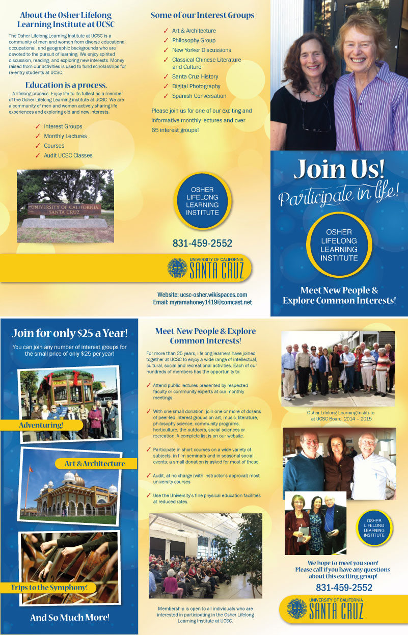 Brochure Design by Jackie Morrison for Joy of Movement, LLC | Design #5788787