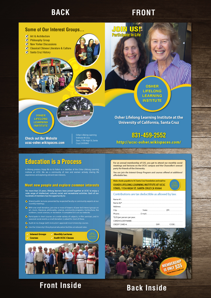 Brochure Design by meet007 for Joy of Movement, LLC | Design #5824463