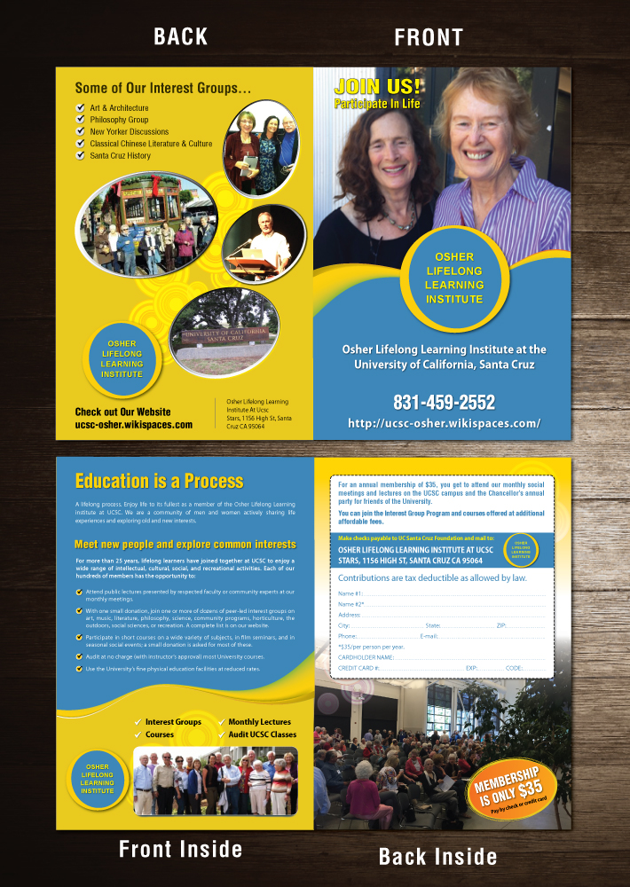 Brochure Design by meet007 for Joy of Movement, LLC | Design #5824611