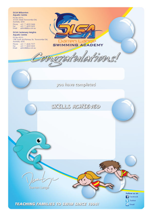 Diseño Gráfico por Junn para DARREN LANGE SWIMMING ACADEMY | Diseño: #1583498