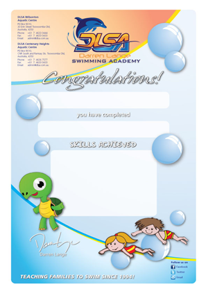 Diseño Gráfico por Junn para DARREN LANGE SWIMMING ACADEMY | Diseño: #1583508