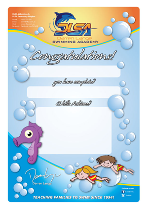 Diseño Gráfico por Junn para DARREN LANGE SWIMMING ACADEMY | Diseño #1640988