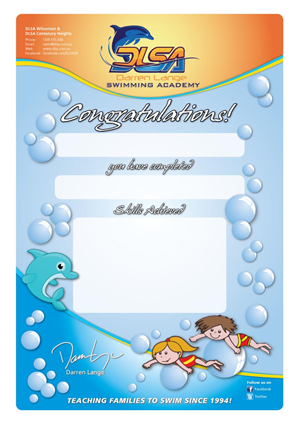 Diseño Gráfico por Junn para DARREN LANGE SWIMMING ACADEMY | Diseño: #1699187