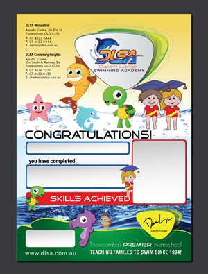 Diseño Gráfico por Sbss para DARREN LANGE SWIMMING ACADEMY | Diseño: #1591772