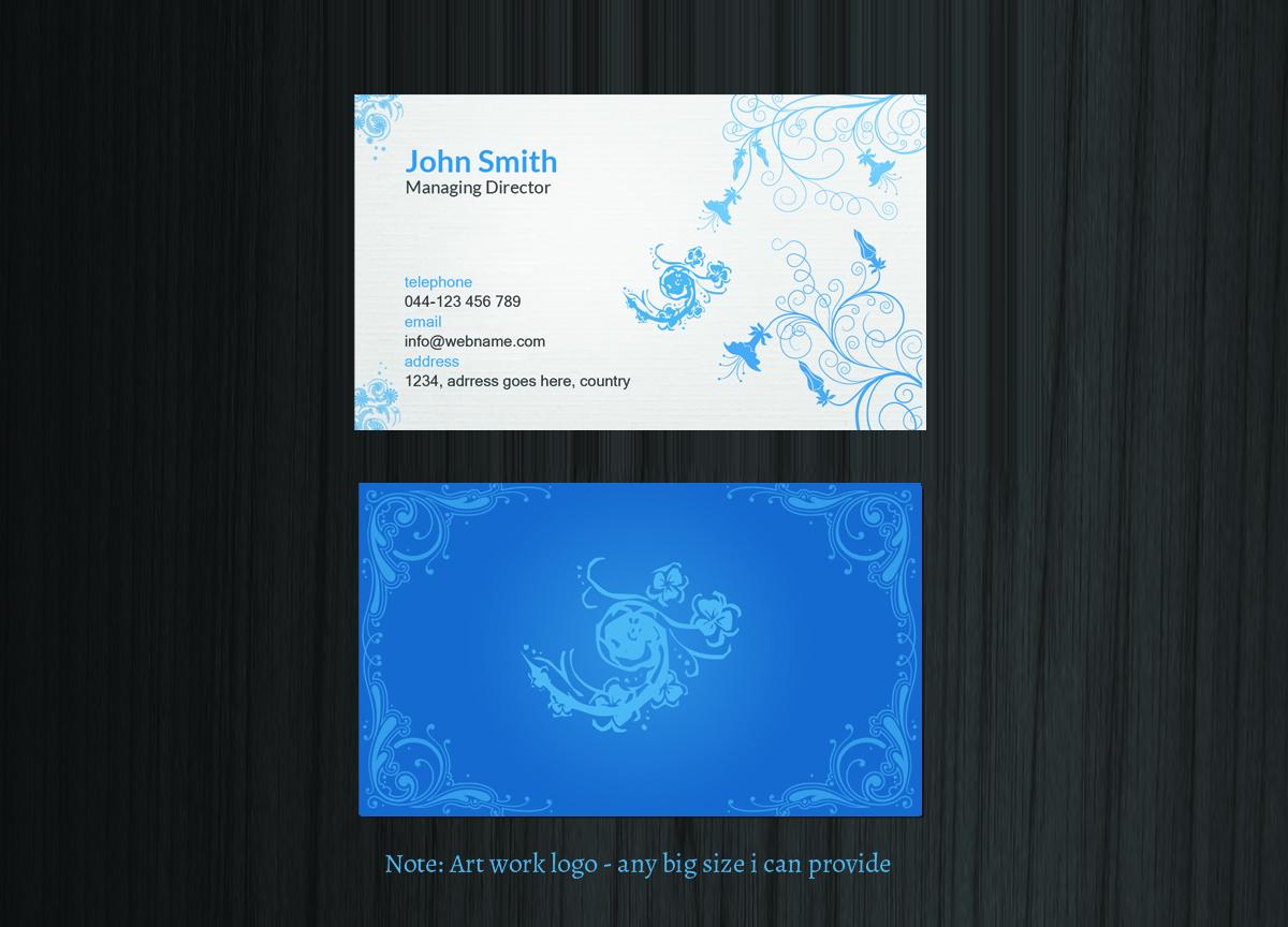 Visitenkarten-Design von Creations Box 2015 für dieses Projekt | Design #5889390