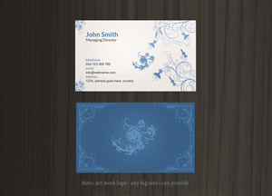 Visitenkarten-Design von Creations Box 2015 für dieses Projekt | Design: #5889390