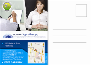 Card Design by rkailas for Acumen Clinical Hypnotherapy | Design: #1621756