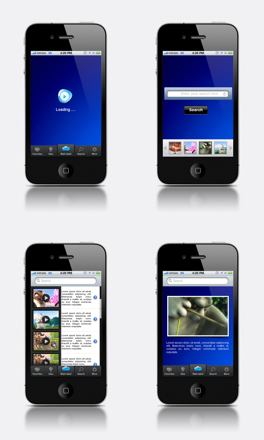 Diseño de aplicación (App) por Subhadeep para este proyecto | Diseño #1602270