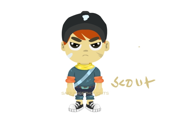 Character Design by STrangethoughts for Limbic Thinking | Design #1649822