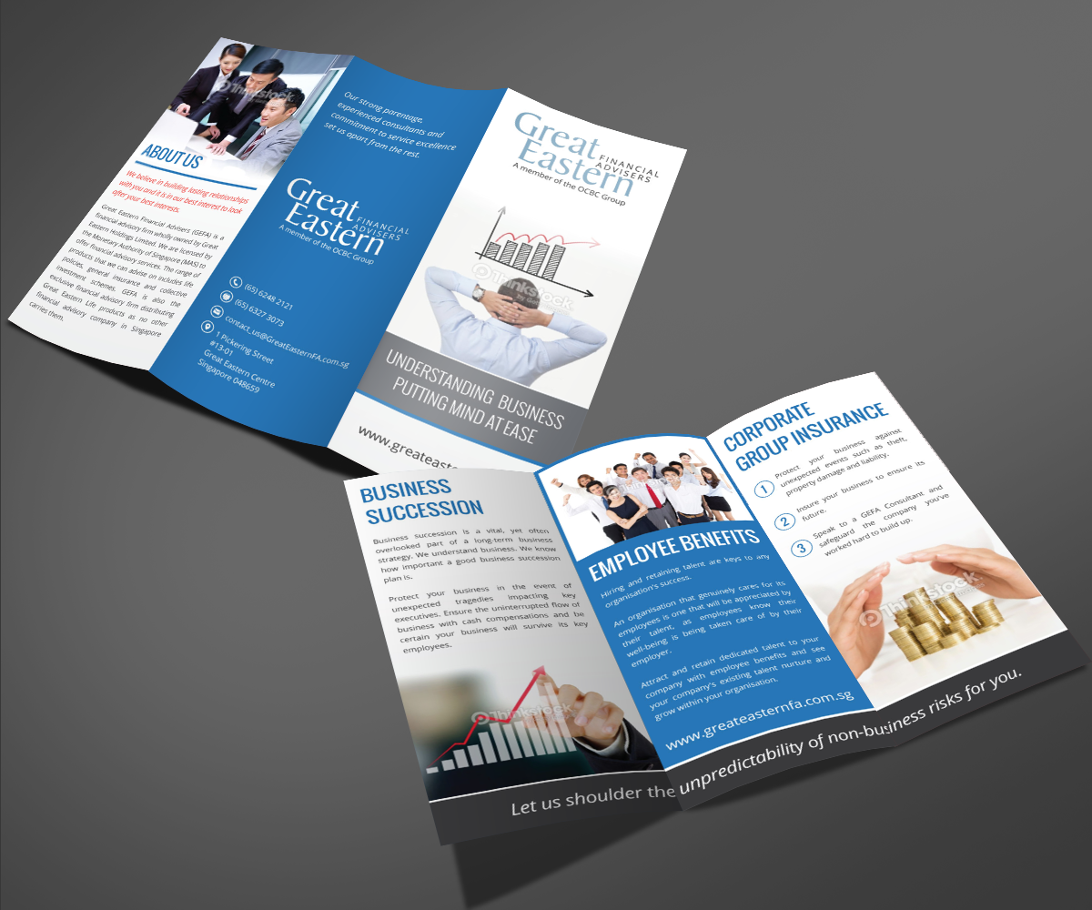 Brochure Design by uniquedesign10 for Advisors Clique | Design #5787514