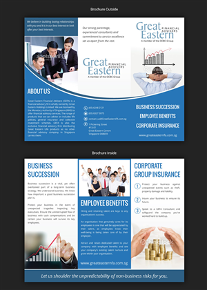 Design de Brochure par uniquedesign10 pour Advisors Clique | Design : #5787707