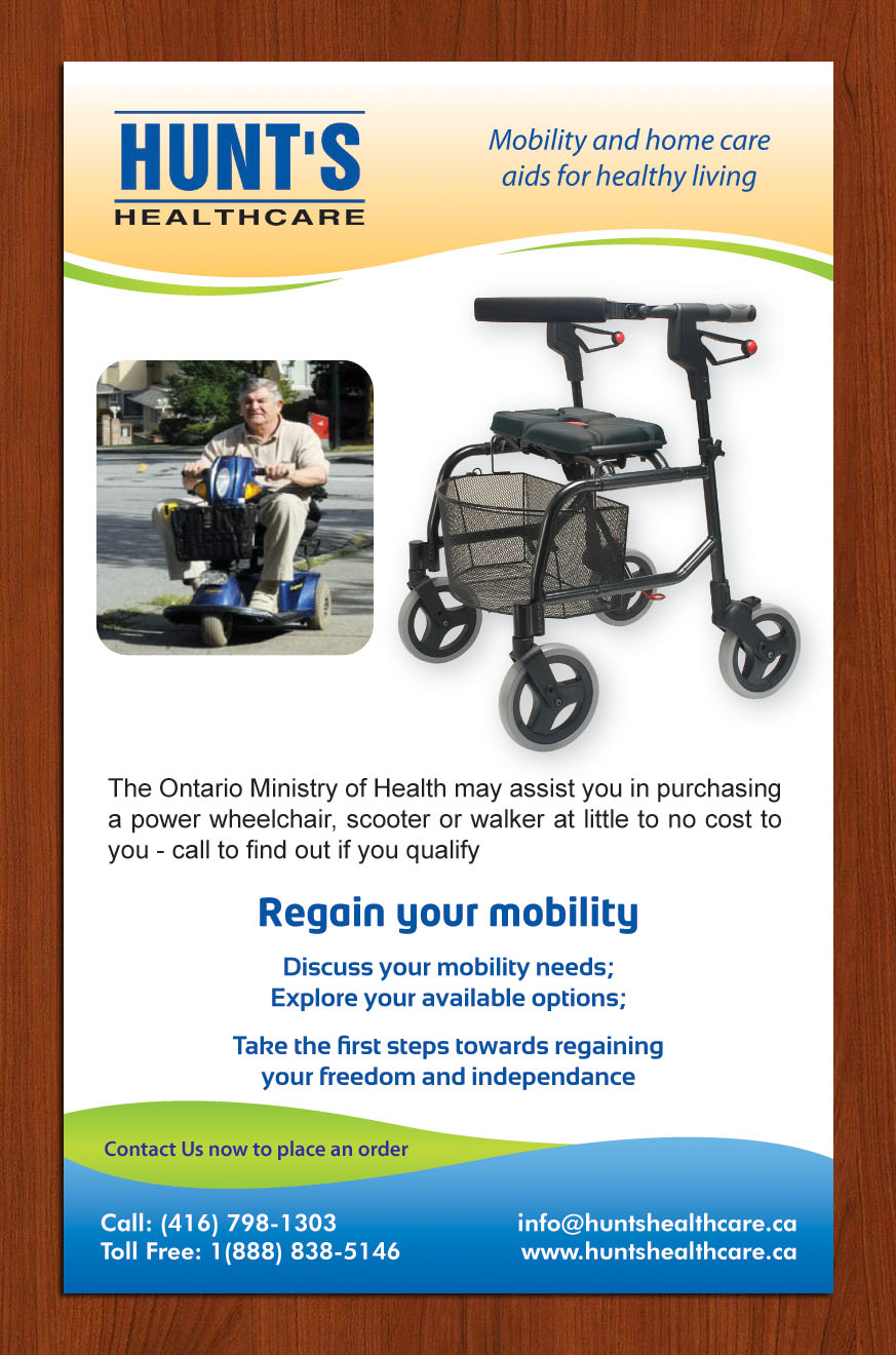 Flyer Design by Sbss for Hunt's Healthcare | Design #1596074