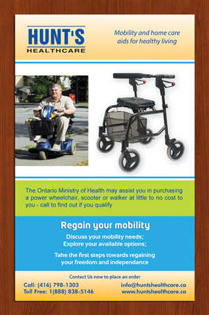 Flyer Design by Sbss for Hunt's Healthcare | Design: #1596083