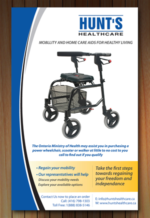 Flyer Design by Sbss for Hunt's Healthcare | Design: #1596327