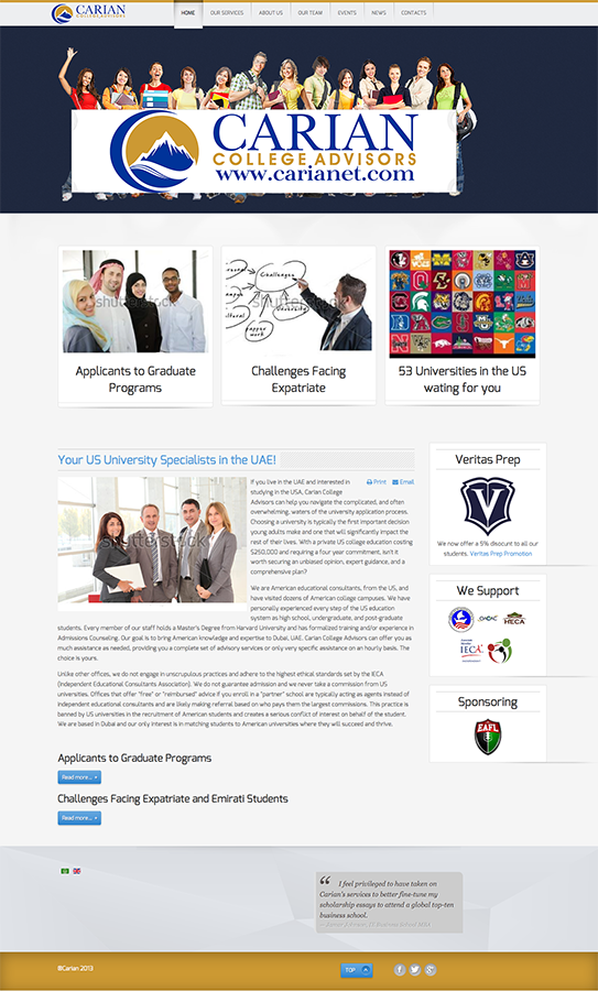 Diseño Web por PauloF para este proyecto | Diseño #1588953