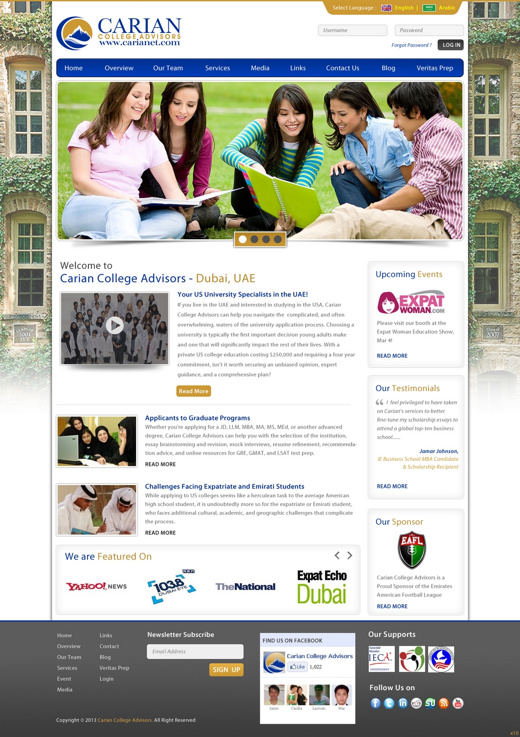 Web Design by pb for this project | Design #1631915