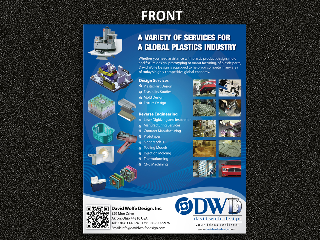 Design de Flyer par Sarmishtha Chattopadhyay_loginchange pour David Wolfe Design, Inc. | Design #1600448