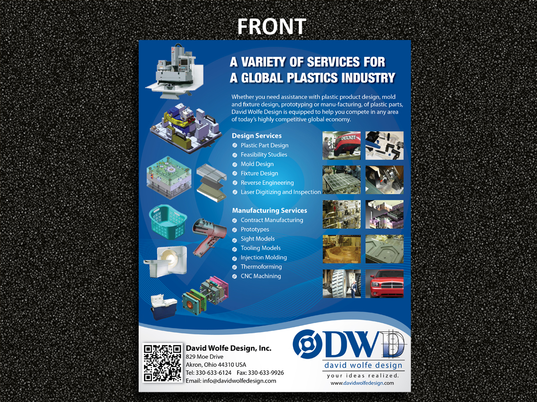 Flyer-Design von Sarmishtha Chattopadhyay_loginchange für David Wolfe Design, Inc. | Design #1600592