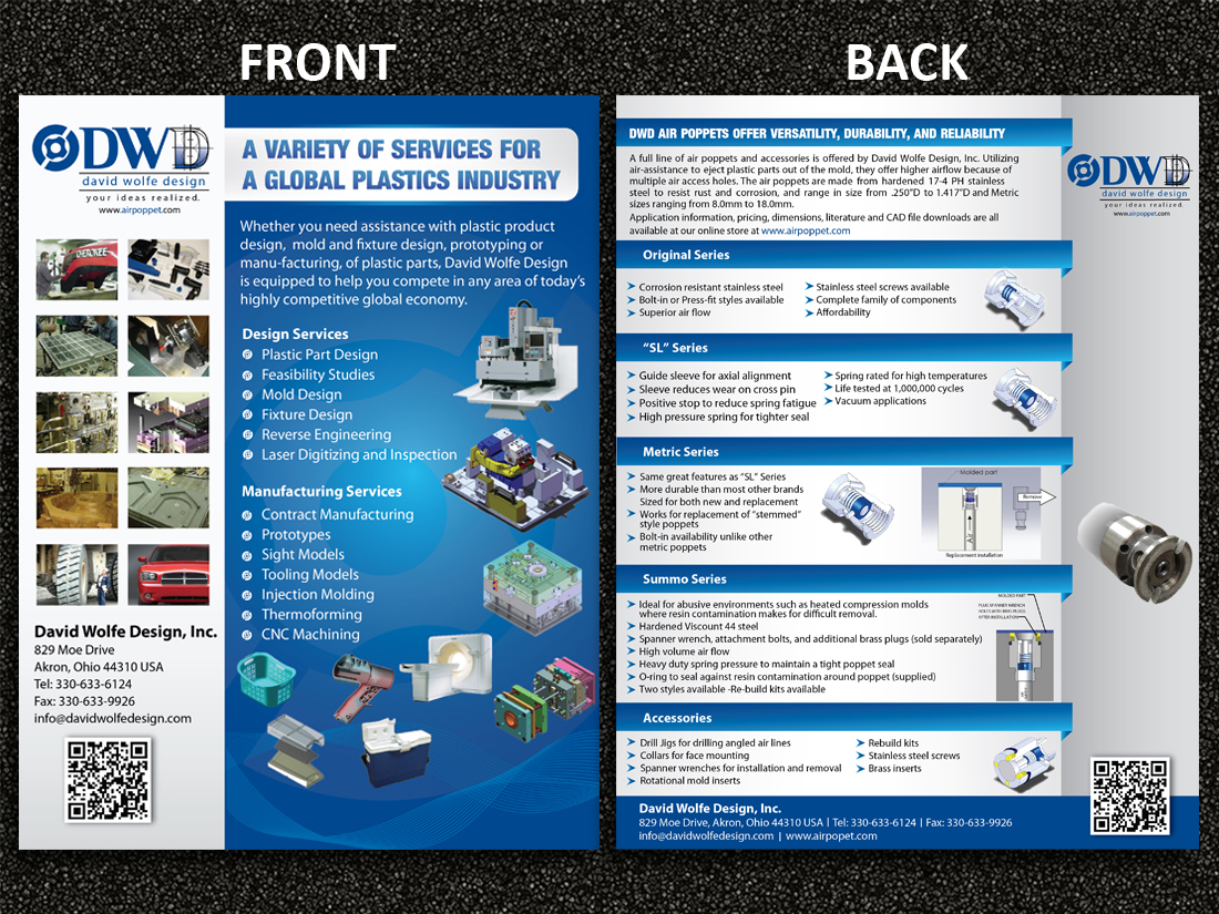Flyer-Design von Sarmishtha Chattopadhyay_loginchange für David Wolfe Design, Inc. | Design #1618948