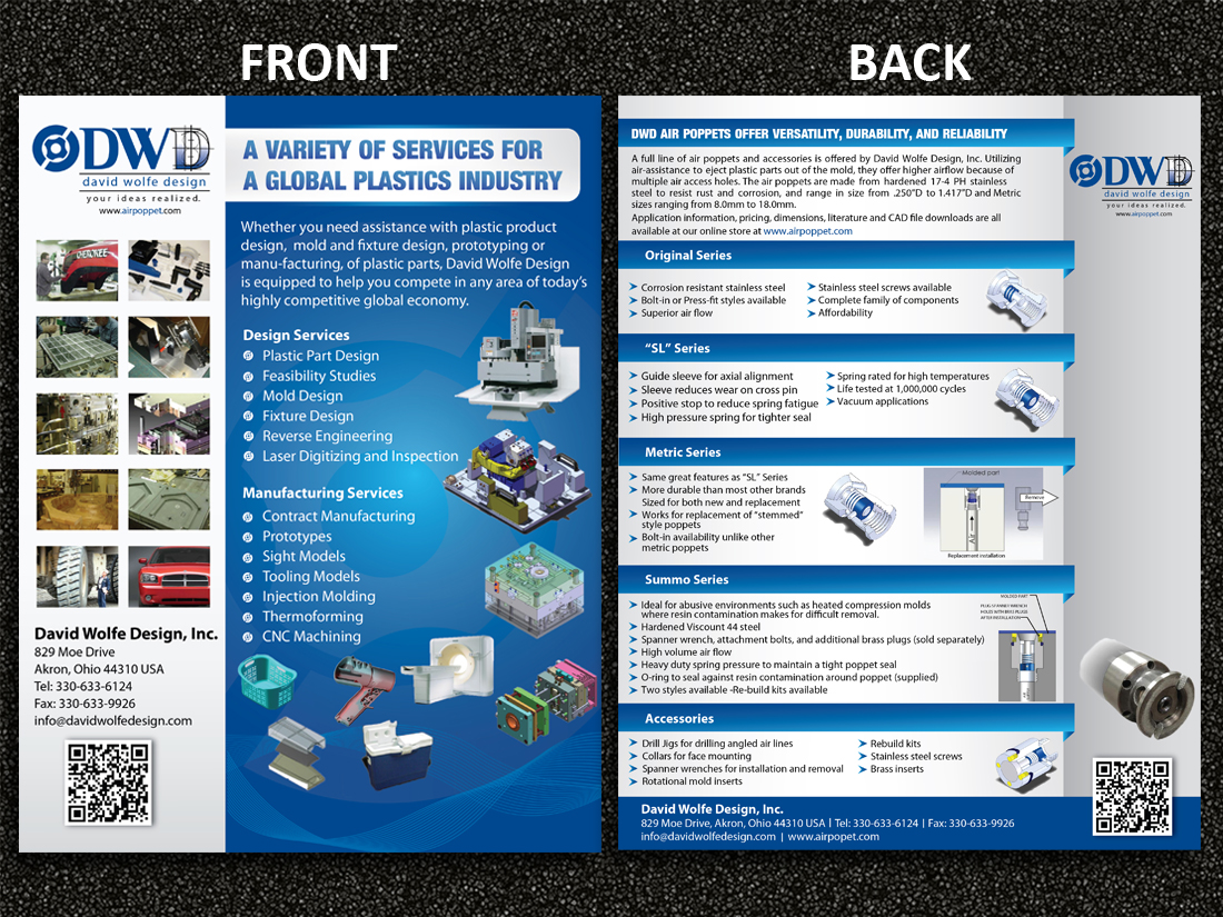 Flyer-Design von Sarmishtha Chattopadhyay_loginchange für David Wolfe Design, Inc. | Design #1618963