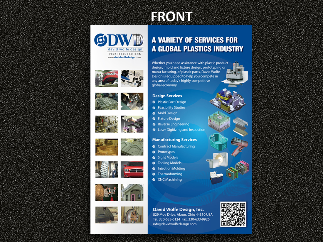 Flyer-Design von Sarmishtha Chattopadhyay_loginchange für David Wolfe Design, Inc. | Design #1627846