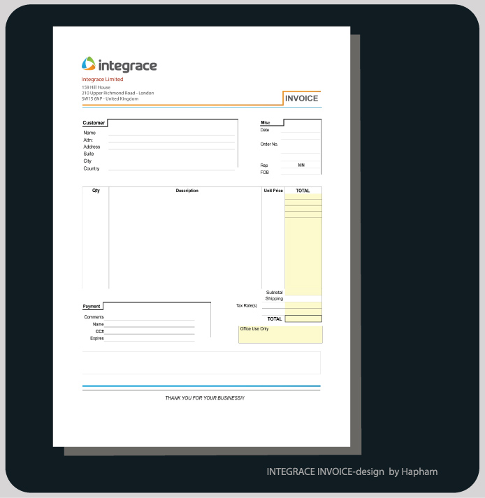 Design de Papeterie par Hana pour Integrace Ltd | Design #305248
